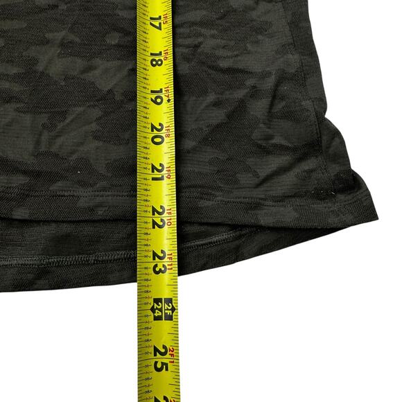 Lululemon Green Camouflage Tank Top Women's Size 4 | 47-28 - Picture 5 of 6